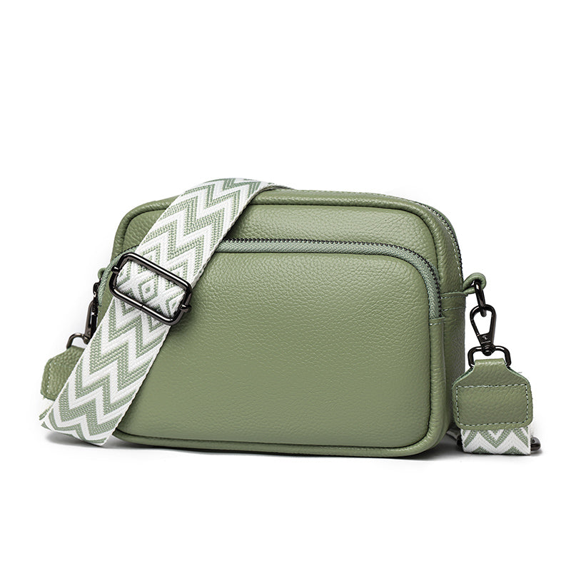 The Éclat – Bolso bandolera de piel y accesorios